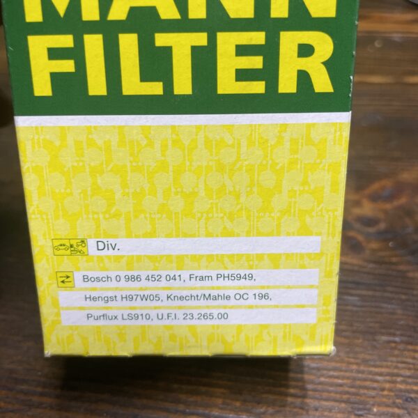 Mann Filter. W610/3